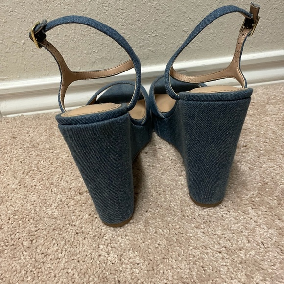 Denim Wedges - Picture 3 of 3